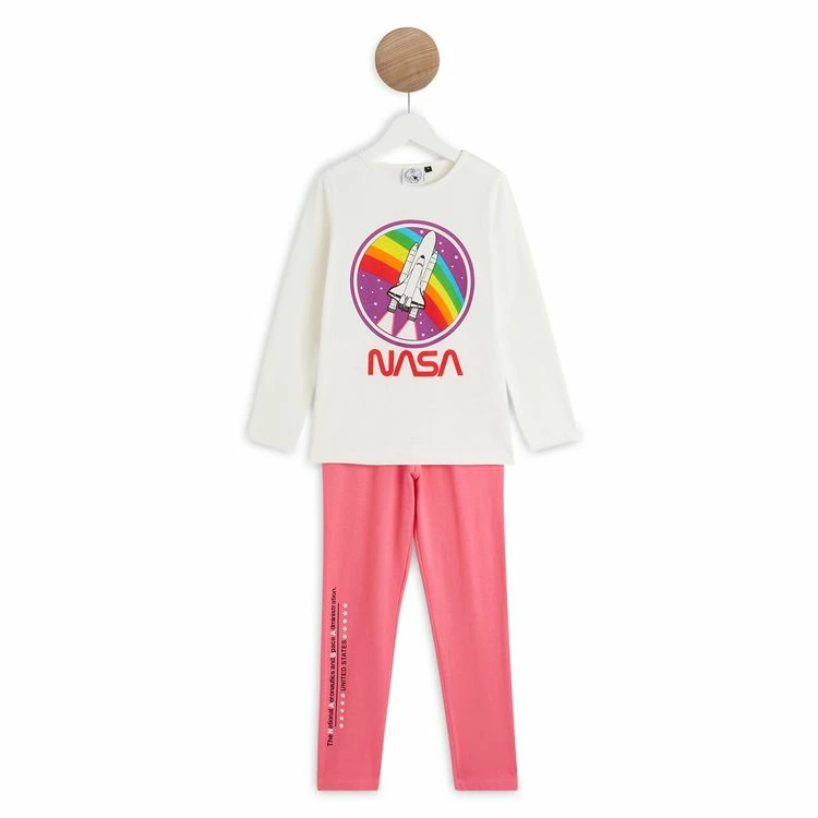 Vente flash 🔔 NASA Ensemble Pyjama Fille 🥰 3 Vente flash 🔔 NASA Ensemble Pyjama Fille 🥰