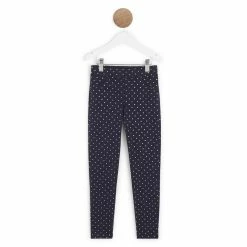 Budget ???? IN EXTENSO Tregging Molleton à Pois Fille ????