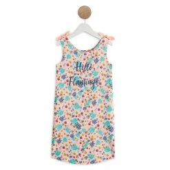 Meilleur prix 🔥 IN EXTENSO Chemise De Nuit Flamants Roses Fille 🎉