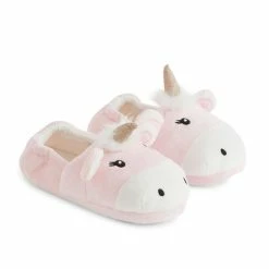Offres 🌟 IN EXTENSO Chaussons Licorne Fille ❤️
