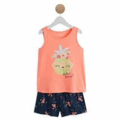 Le moins cher ✔️ IN EXTENSO Pyjashort Ananas Fille ⌛