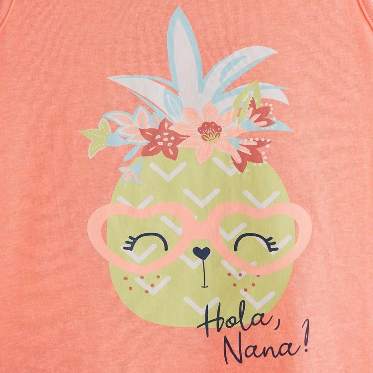 Le moins cher ✔️ IN EXTENSO Pyjashort Ananas Fille ⌛ 4 Le moins cher ✔️ IN EXTENSO Pyjashort Ananas Fille ⌛ – Image 2