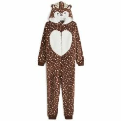 Grosses soldes 👍 IN EXTENSO Combinaison Peluche Biche Fille ✔️