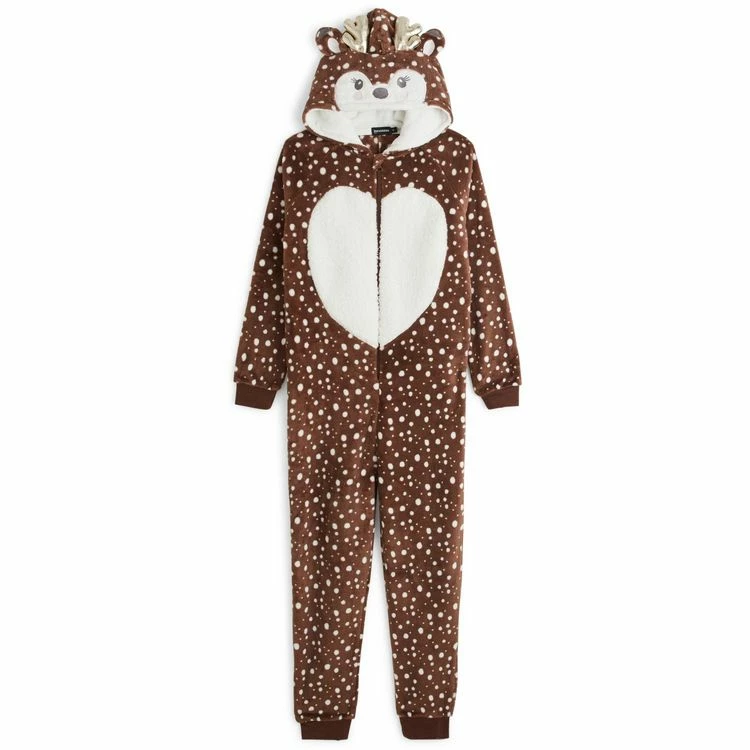 Grosses soldes 👍 IN EXTENSO Combinaison Peluche Biche Fille ✔️ 3 Grosses soldes 👍 IN EXTENSO Combinaison Peluche Biche Fille ✔️