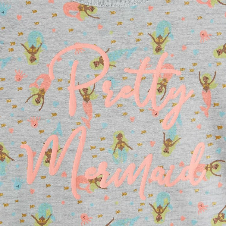 Le moins cher 🤩 IN EXTENSO Pyjashort Sirène Fille ✨ 4 Le moins cher 🤩 IN EXTENSO Pyjashort Sirène Fille ✨ – Image 2