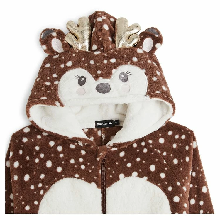 Grosses soldes 👍 IN EXTENSO Combinaison Peluche Biche Fille ✔️ 4 Grosses soldes 👍 IN EXTENSO Combinaison Peluche Biche Fille ✔️ – Image 2