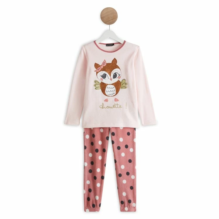 Promo 🎁 IN EXTENSO Pyjama Polaire Fille ✨ 3 Promo 🎁 IN EXTENSO Pyjama Polaire Fille ✨