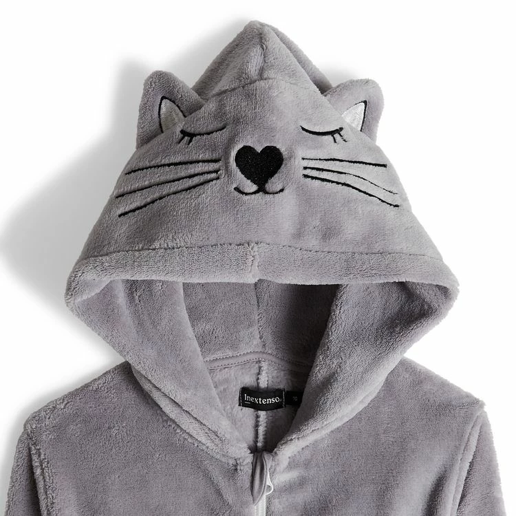 Meilleur prix 🌟 IN EXTENSO Combinaison Peluche Chat Fille ✨ 4 Meilleur prix 🌟 IN EXTENSO Combinaison Peluche Chat Fille ✨ – Image 2