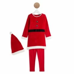 De gros ✨ IN EXTENSO Ensemble Pyjama Mère Noël Fille ✔️