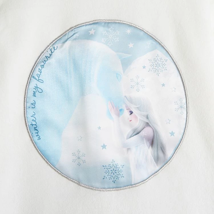 Nouveau 🛒 Reine Des Neiges Pyjama Polaire Fille ❤️ 4 Nouveau 🛒 Reine Des Neiges Pyjama Polaire Fille ❤️ – Image 2