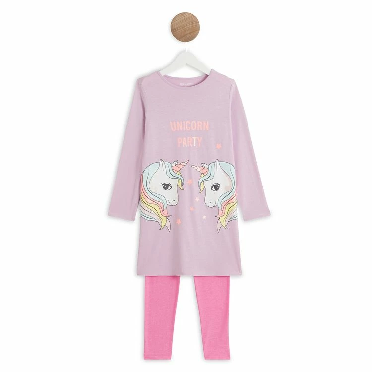 De gros 😍 IN EXTENSO Chemise De Nuit + Legging Licorne Fille 😀 3 De gros 😍 IN EXTENSO Chemise De Nuit + Legging Licorne Fille 😀
