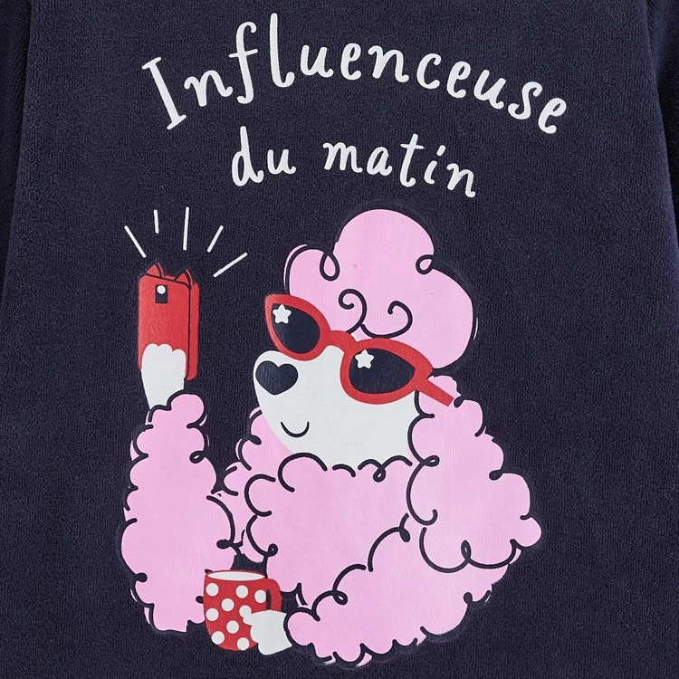 Grosses soldes 🔥 IN EXTENSO Pyjama Velours Influenceuse Fille 💯 4 Grosses soldes 🔥 IN EXTENSO Pyjama Velours Influenceuse Fille 💯 – Image 2