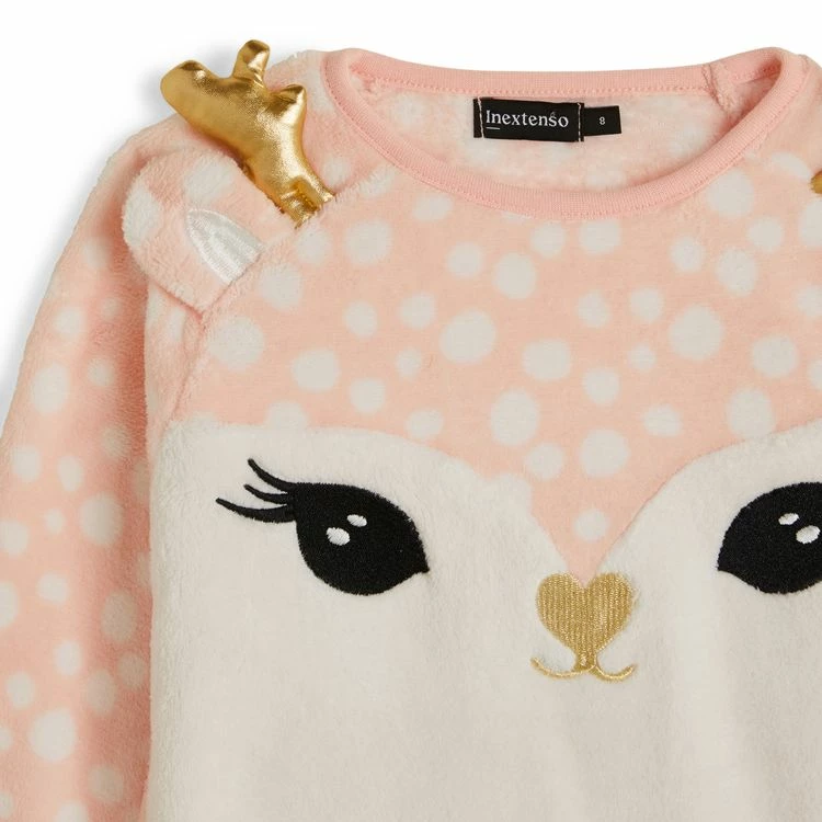 Acheter ❤️ IN EXTENSO Pyjama Peluche Biche Fille ❤️ 4 Acheter ❤️ IN EXTENSO Pyjama Peluche Biche Fille ❤️ – Image 2