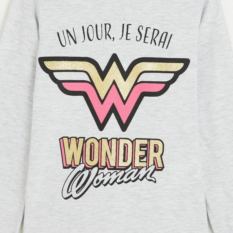 Meilleure vente 🔥 Wonder 👩 Woman Pyjama Fille 🤩 4 Meilleure vente 🔥 Wonder 👩 Woman Pyjama Fille 🤩 – Image 2
