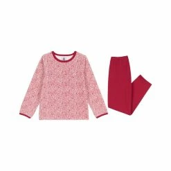 Meilleure affaire 😍 PETIT BATEAU Pyjama écumes Fille 🔔