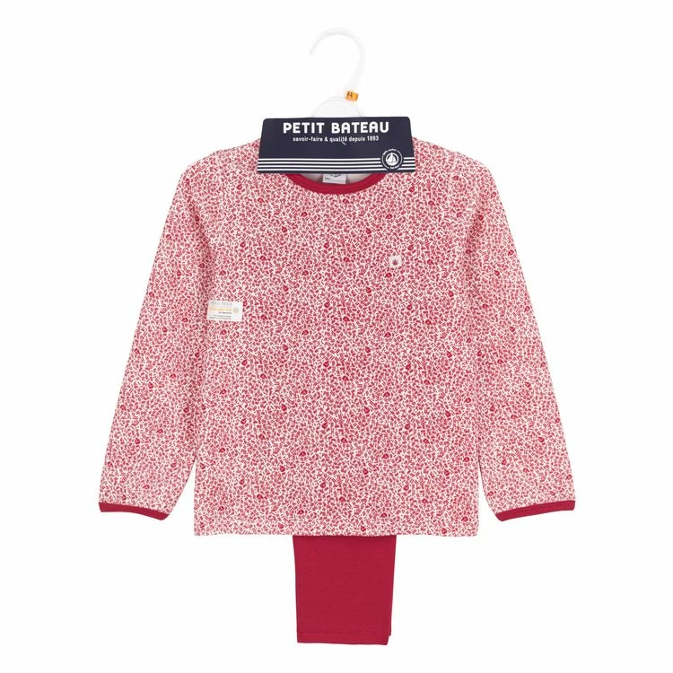 Meilleure affaire 😍 PETIT BATEAU Pyjama écumes Fille 🔔 4 Meilleure affaire 😍 PETIT BATEAU Pyjama écumes Fille 🔔 – Image 2