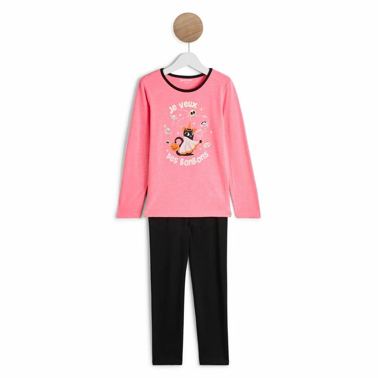 Coupon ✔️ IN EXTENSO Pyjama 🎃 Halloween Fille 🥰 3 Coupon ✔️ IN EXTENSO Pyjama 🎃 Halloween Fille 🥰