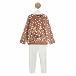 De gros 🎉 IN EXTENSO Pyjama Peluche Biche Fille 🎁