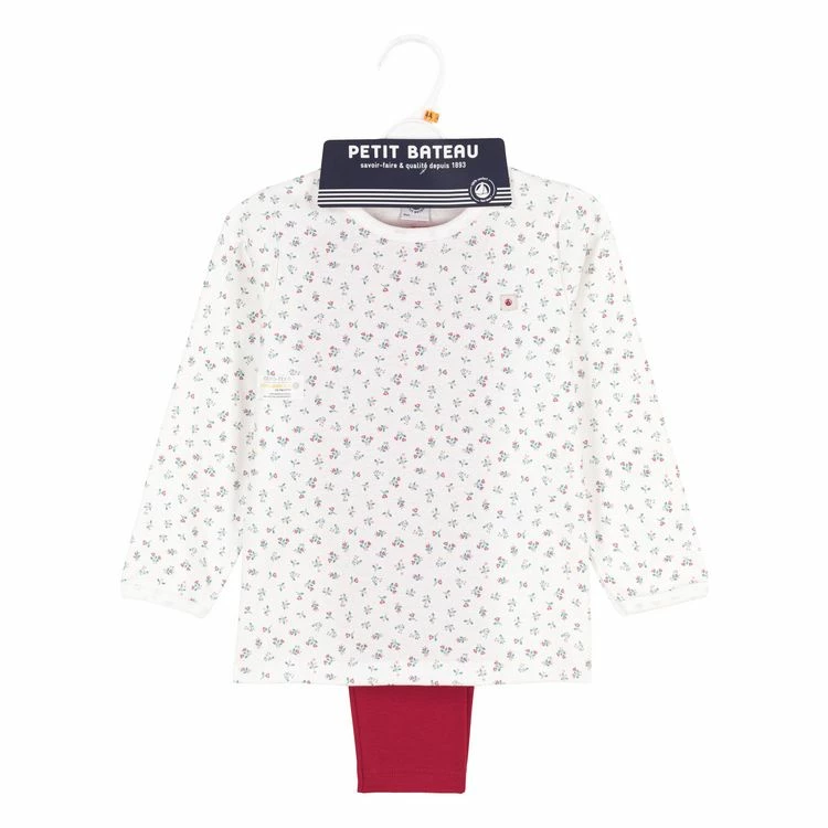 Acheter 🤩 PETIT BATEAU Pyjama Marinière Fille ⭐ 4 Acheter 🤩 PETIT BATEAU Pyjama Marinière Fille ⭐ – Image 2