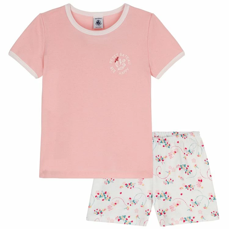 Sortie 🧨 PETIT BATEAU Pyjashort Fille ⭐ 3 Sortie 🧨 PETIT BATEAU Pyjashort Fille ⭐