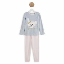 Meilleure affaire 🤩 IN EXTENSO Pyjama Velours Lapin Fille 🔥