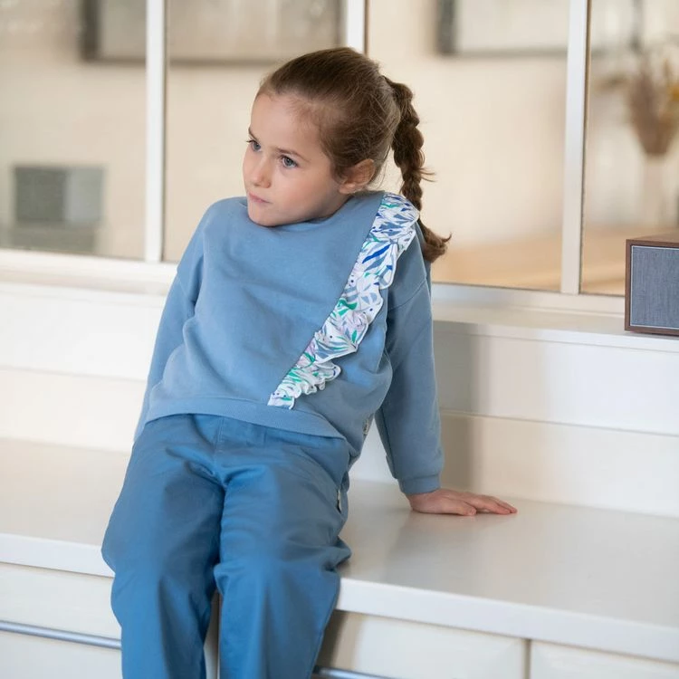 Tout neuf ⭐ Petit Béguin Sweat-shirt Fille Mekong 💯 4 Tout neuf ⭐ Petit Béguin Sweat-shirt Fille Mekong 💯 – Image 2