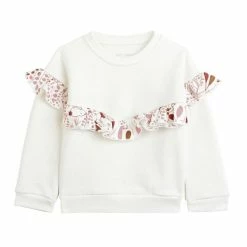 Remise 🔔 Petit Béguin Sweat-shirt En Molleton Fille Oumka 🧨