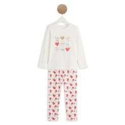 Vente flash 😀 IN EXTENSO Pyjama Coeurs Fille 👏