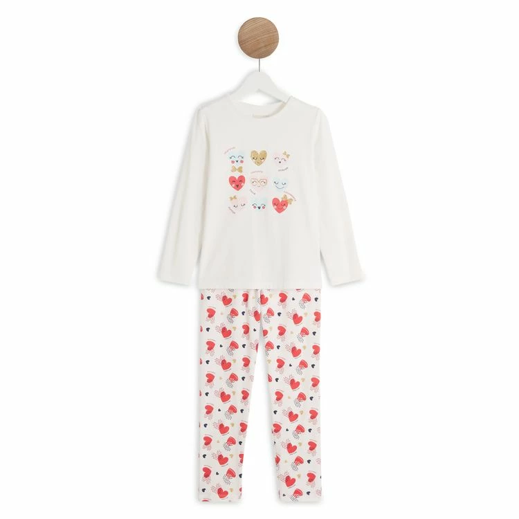 Vente flash 😀 IN EXTENSO Pyjama Coeurs Fille 👏 3 Vente flash 😀 IN EXTENSO Pyjama Coeurs Fille 👏