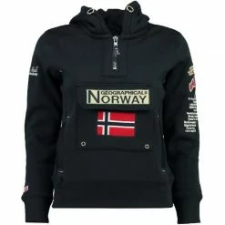 Grosses soldes 🛒 GEOGRAPHICAL NORWAY Sweat Marine Fille Geographical Norway Gymclass Girl New Ass B 007 💯