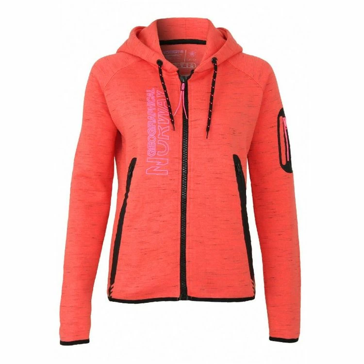 Sortie 🎉 GEOGRAPHICAL NORWAY Sweat Zippé Corail Fille Geographical Norway Getincelle ✔️ 3 Sortie 🎉 GEOGRAPHICAL NORWAY Sweat Zippé Corail Fille Geographical Norway Getincelle ✔️