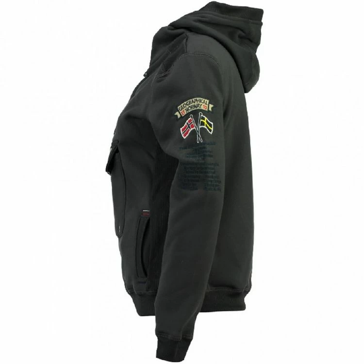 Promo 🧨 GEOGRAPHICAL NORWAY Sweat Gris Foncé Fille Geographical Norway Gymclass Girl New Ass B 007 ⭐ 5 Promo 🧨 GEOGRAPHICAL NORWAY Sweat Gris Foncé Fille Geographical Norway Gymclass Girl New Ass B 007 ⭐ – Image 3