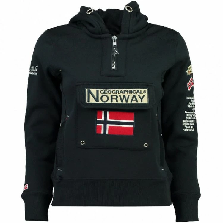 Le moins cher 🎁 GEOGRAPHICAL NORWAY Sweat Noir Fille Geographical Norway Gymclass 🥰 3 Le moins cher 🎁 GEOGRAPHICAL NORWAY Sweat Noir Fille Geographical Norway Gymclass 🥰