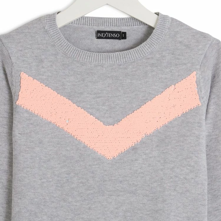 Meilleure vente 🤩 IN EXTENSO Pull à Sequins Fille ❤️ 4 Meilleure vente 🤩 IN EXTENSO Pull à Sequins Fille ❤️ – Image 2