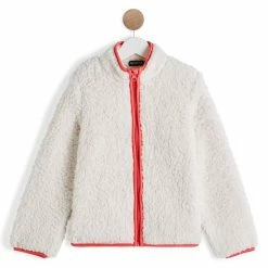 Meilleur prix ???? IN EXTENSO Gilet Sherpa Fille ????