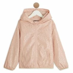 Promo 🎁 IN EXTENSO Coupe Vent Doublé à Pois Fille ✨