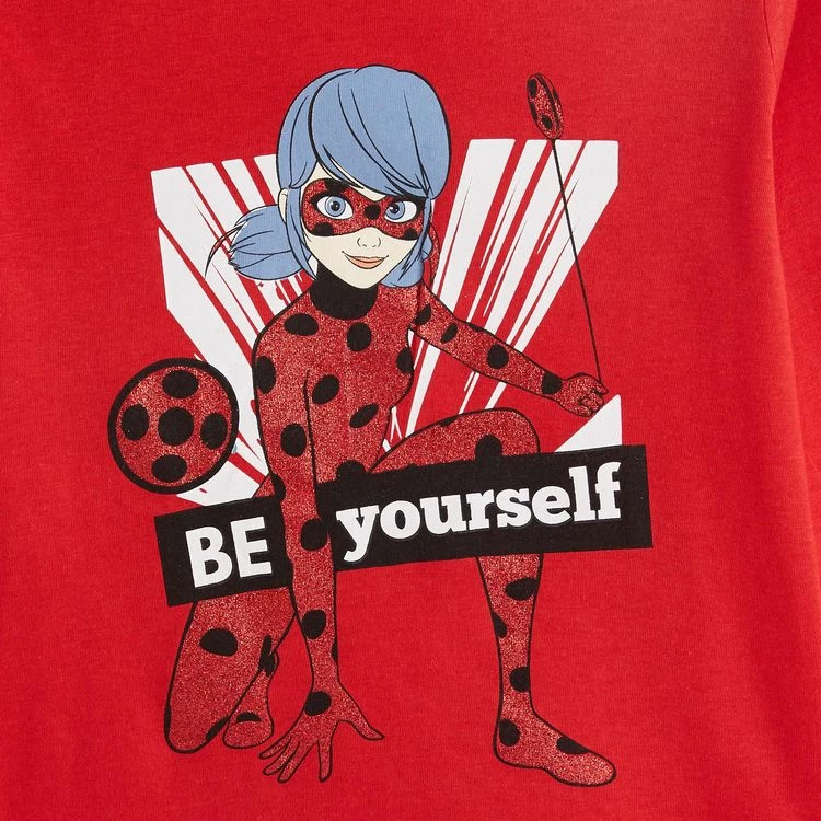 Tout neuf 😉 Miraculous Ensemble Pyjama Lady Bug Fille ⭐ 4 Tout neuf 😉 Miraculous Ensemble Pyjama Lady Bug Fille ⭐ – Image 2