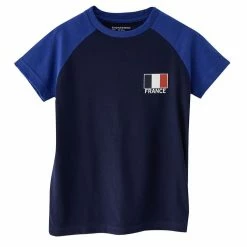 Coupon ???? IN EXTENSO T-shirt Manches Courtes Coupe Du Monde De Foot France Enfant ????