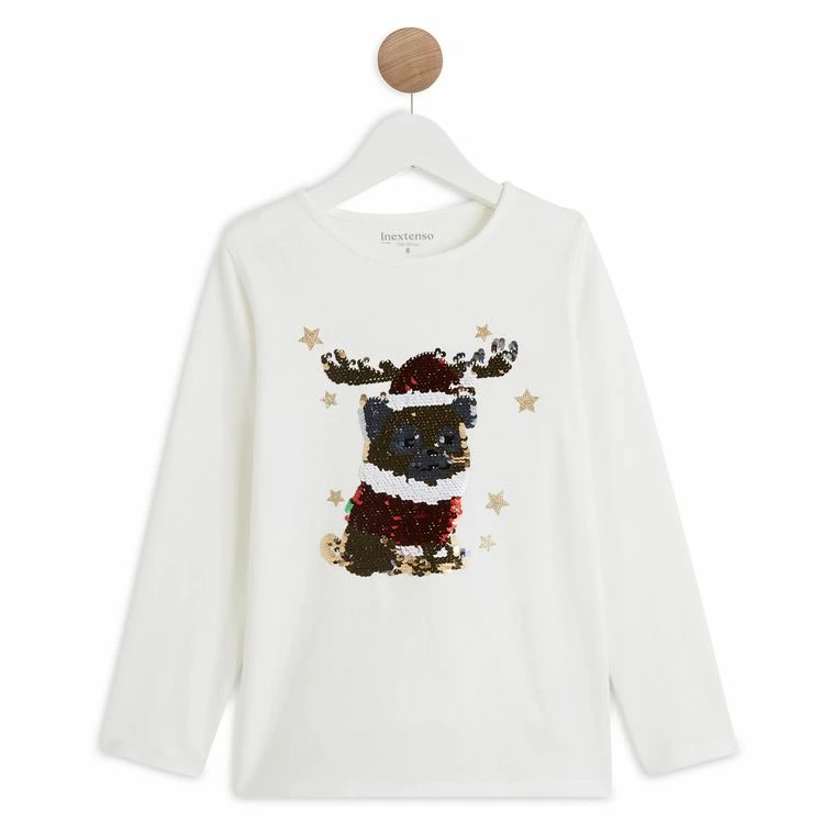 Meilleure affaire 😍 IN EXTENSO T-shirt Manches Longues Fille ⭐ 3 Meilleure affaire 😍 IN EXTENSO T-shirt Manches Longues Fille ⭐