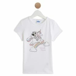 Bon marché 🤩 MINNIE T-shirt Manches Courtes Fille 🎁