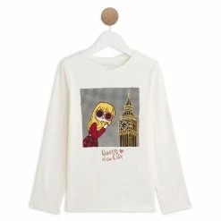 Tout neuf 🔔 IN EXTENSO T-shirt Manches Longues Fille 👍