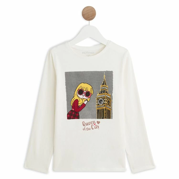 Tout neuf 🔔 IN EXTENSO T-shirt Manches Longues Fille 👍 3 Tout neuf 🔔 IN EXTENSO T-shirt Manches Longues Fille 👍