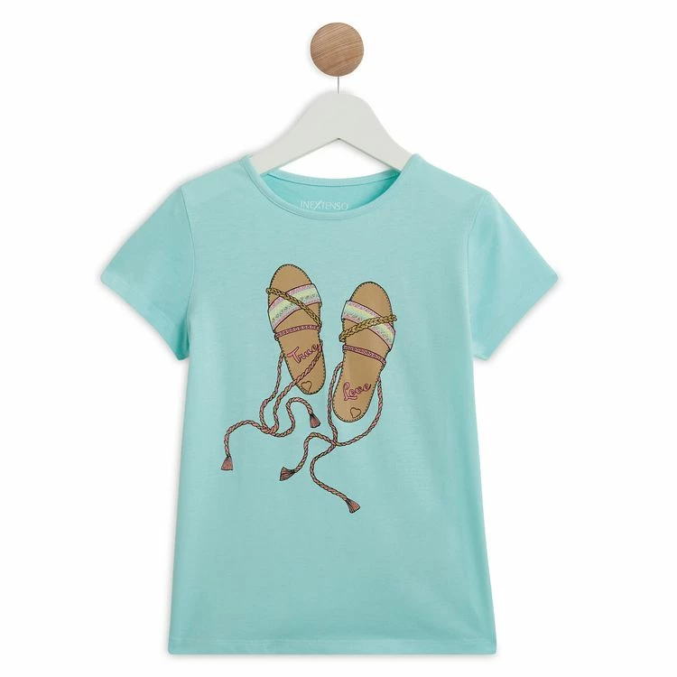 Le moins cher 🧨 IN EXTENSO T-shirt Manches Courtes Fille 🥰 3 Le moins cher 🧨 IN EXTENSO T-shirt Manches Courtes Fille 🥰