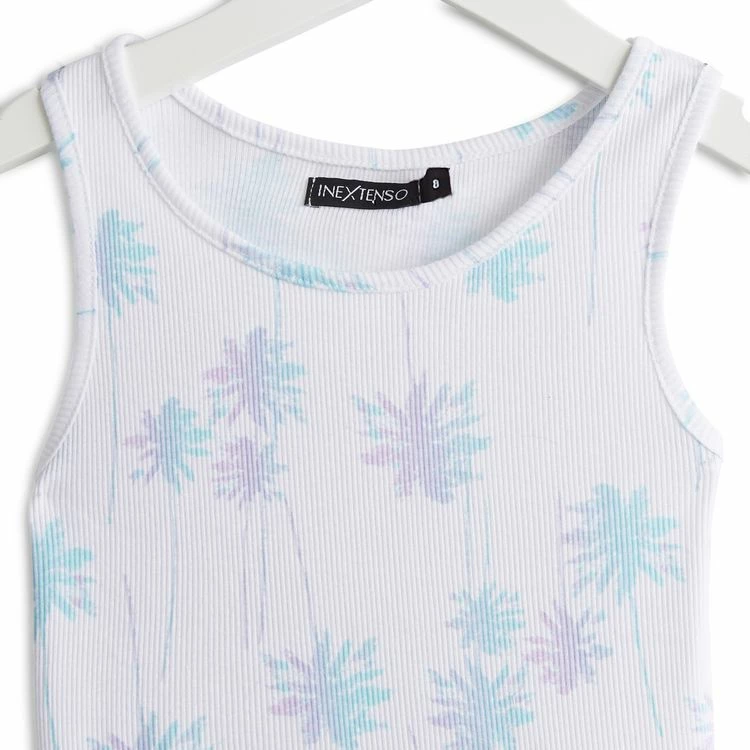 Sortie 👏 IN EXTENSO Débardeur Palmiers Collection Ado Fille 🎉 4 Sortie 👏 IN EXTENSO Débardeur Palmiers Collection Ado Fille 🎉 – Image 2