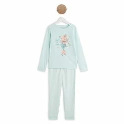 Acheter ⭐ IN EXTENSO Ensemble Pyjama Sirène Coton Bio Fille 🛒