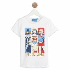 Coupon 🎁 Wonder 👩 Woman T-shirt Manches Courtes Fille 🎁