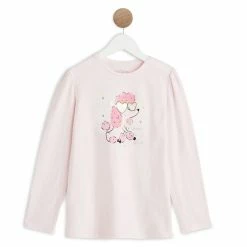 Bon marché 🧨 IN EXTENSO T-shirt Manches Longues Chien Fille ⌛