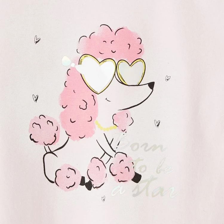 Bon marché 🧨 IN EXTENSO T-shirt Manches Longues Chien Fille ⌛ 4 Bon marché 🧨 IN EXTENSO T-shirt Manches Longues Chien Fille ⌛ – Image 2