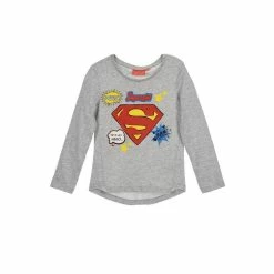 De gros 🥰 SUPERMAN T-shirt Manches Longues Fille ⌛