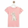 Nouveau 😉 IN EXTENSO T-shirt Manches Courtes Chat Fille 🎉 1 Nouveau 😉 IN EXTENSO T-shirt Manches Courtes Chat Fille 🎉 -Boutique IN EXTENSO unnamed file 662